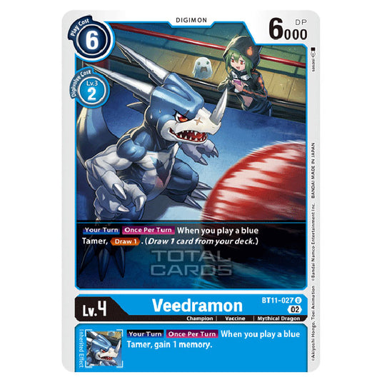 Digimon Card Game - BT-11 - Dimensional Phase - Veedramon - (Uncommon) - BT11-027