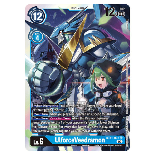 Digimon Card Game - BT-11 - Dimensional Phase - UlforceVeedramon - (Super Rare) - BT11-032