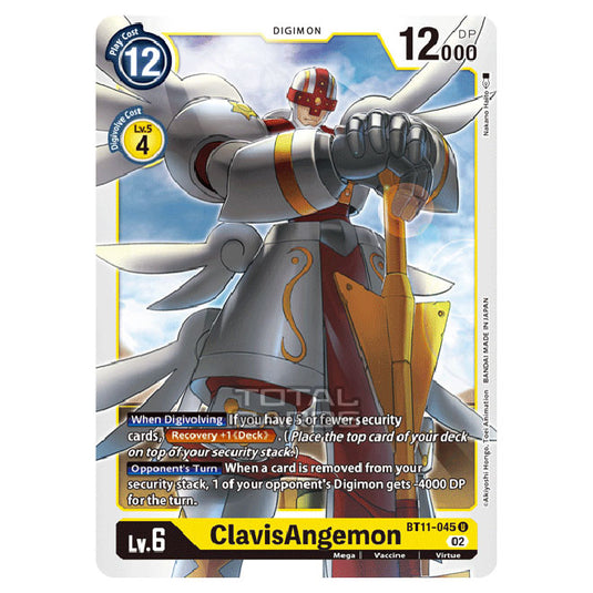 Digimon Card Game - BT-11 - Dimensional Phase - ClavisAngemon - (Uncommon) - BT11-045