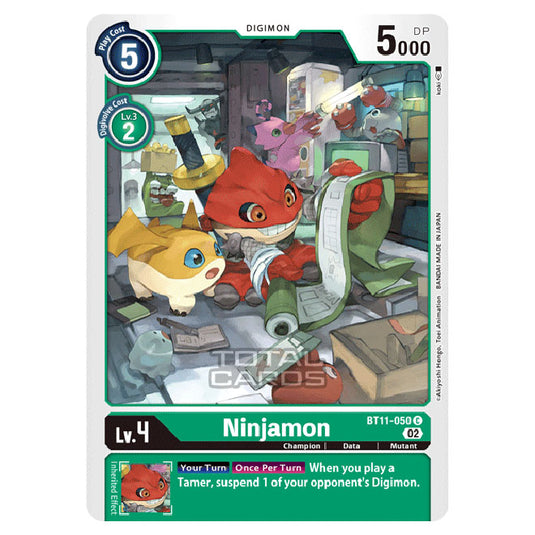 Digimon Card Game - BT-11 - Dimensional Phase - Ninjamon - (Common) - BT11-050