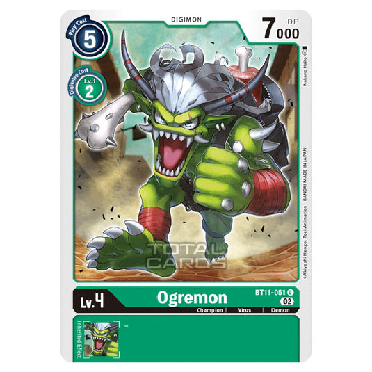 Digimon Card Game - BT-11 - Dimensional Phase - Ogremon - (Common) - BT11-051