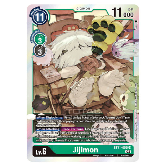 Digimon Card Game - BT-11 - Dimensional Phase - Jijimon - (Super Rare) - BT11-056