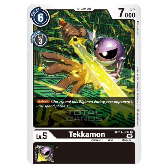 Digimon Card Game - BT-11 - Dimensional Phase - Tekkamon - (Common) - BT11-066