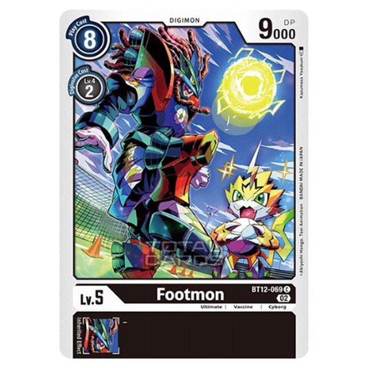 Digimon Card Game - BT-12 - Across Time - Footmon - (Common) - BT12-069