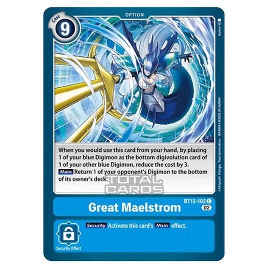 Digimon Card Game - BT-12 - Across Time - Great Maelstrom - (Common) - BT12-102