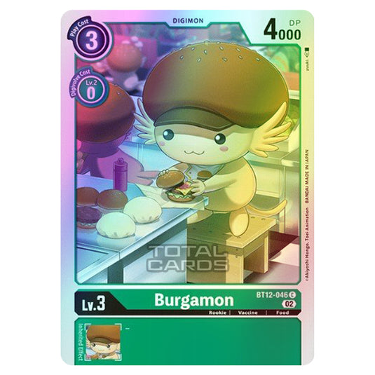 Digimon Card Game - BT-12 - Across Time - Burgamon - (Common) - BT12-046 (Foil)