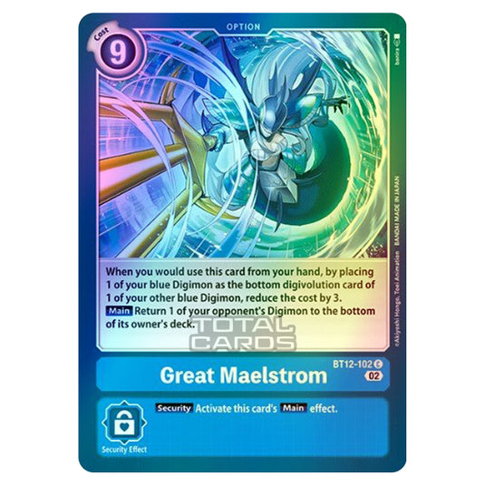 Digimon Card Game - BT-12 - Across Time - Great Maelstrom - (Common) - BT12-102 (Foil)
