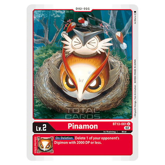 Digimon Card Game - BT-13 - Versus Royal Knights - Pinamon - (Uncommon) - BT13-001