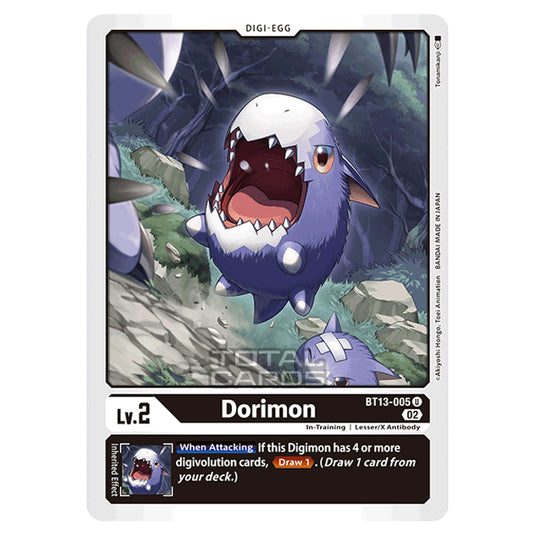 Digimon Card Game - BT-13 - Versus Royal Knights - Dorimon - (Uncommon) - BT13-005