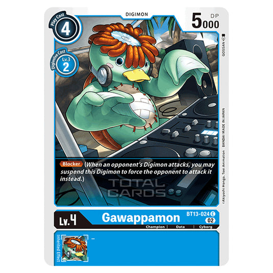 Digimon Card Game - BT-13 - Versus Royal Knights - Gwappamon - (Common) - BT13-024