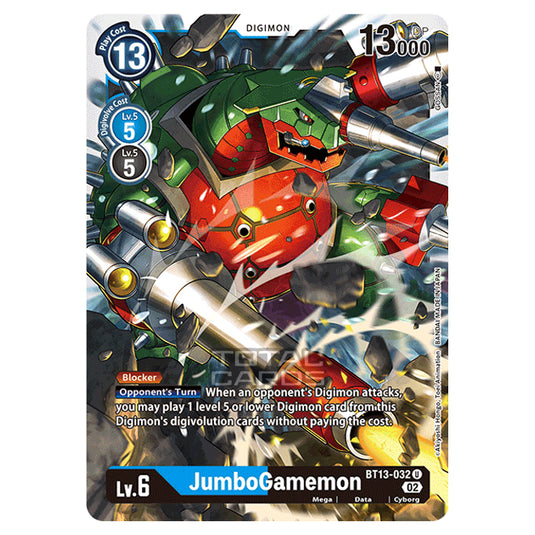 Digimon Card Game - BT-13 - Versus Royal Knights - JumboGamemon - (Uncommon) - BT13-032