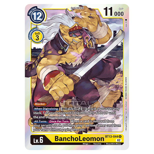 Digimon Card Game - BT-13 - Versus Royal Knights - BanchoLeomon - (Rare) - BT13-044