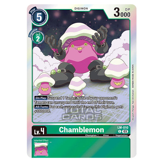 Digimon Card Game - BT15 - Exceed Apocalypse - Chamblemon - (Common) - LM-010