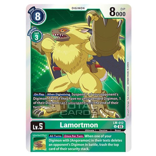 Digimon Card Game - BT15 - Exceed Apocalypse - Lamortmon - (Uncommon) - LM-012