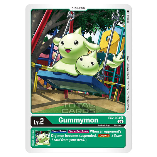 Digimon Card Game - Digital Hazard (EX-02) - Gummymon (Uncommon) - EX2-004