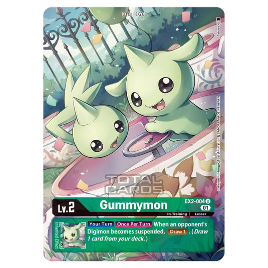 Digimon Card Game - Digital Hazard (EX-02) - Gummymon (Uncommon) - EX2-004A