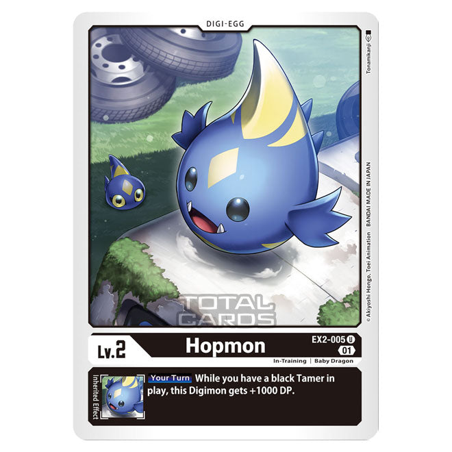 Hopmon Digimon Card Game - Digital Hazard (EX-02) - Hopmon (Uncommon) - EX2-0