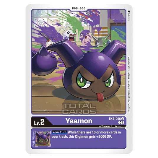 Digimon Card Game - Digital Hazard (EX-02) - Yaamon (Uncommon) - EX2-006