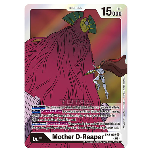 Digimon Card Game - Digital Hazard (EX-02) - Mother D-Reaper (Rare) - EX2-007