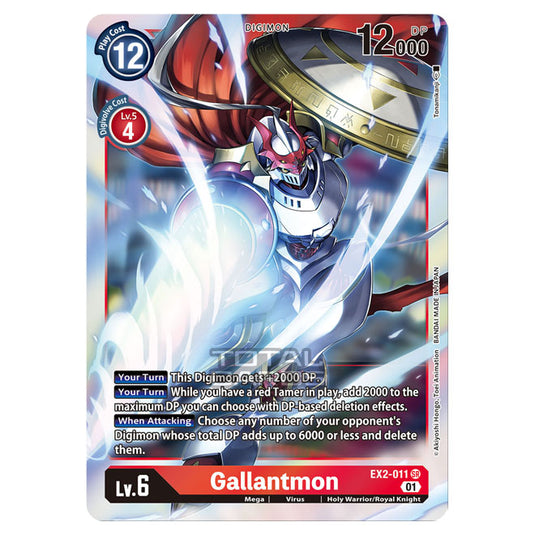 Digimon Card Game - Digital Hazard (EX-02) - Gallantmon (Super Rare) - EX2-011