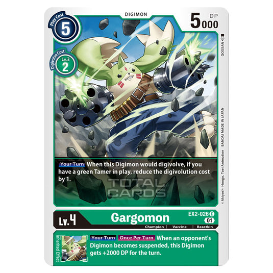 Digimon Card Game - Digital Hazard (EX-02) - Gargomon (Common) - EX2-026