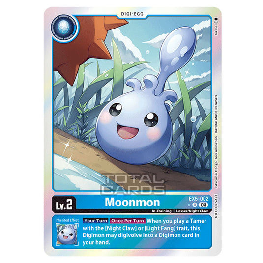 Digimon Card Game - EX05 - Animal Colosseum - Moonmon - (Alternative Art) - EX5-002a