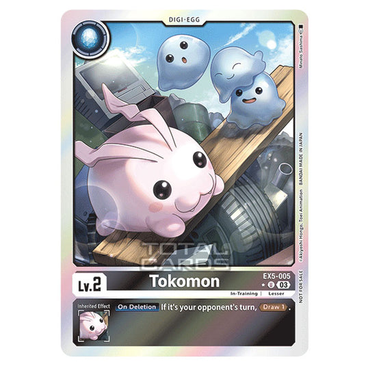 Digimon Card Game - EX05 - Animal Colosseum - Tokomon - (Alternative Art) - EX5-005a