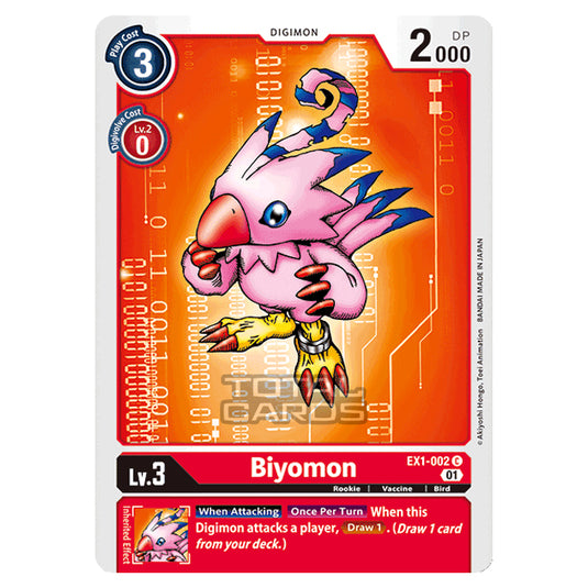 Digimon Card Game - Classic Collection (EX01) - Biyomon (Common) - EX1-002
