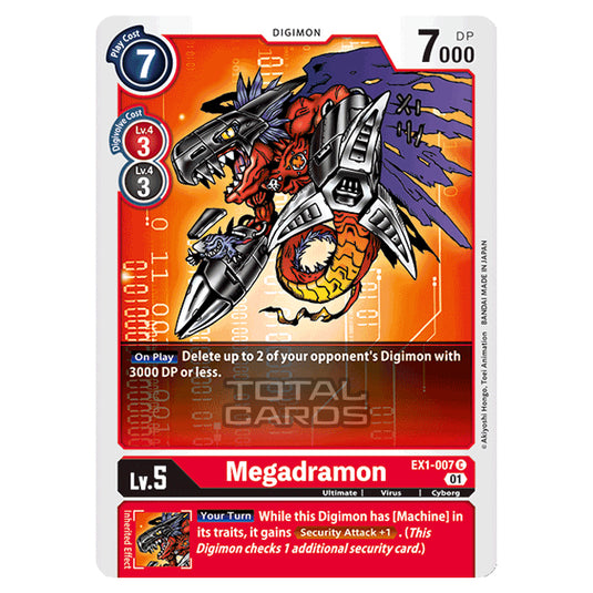 Digimon Card Game - Classic Collection (EX01) - Megadramon (Common) - EX1-007