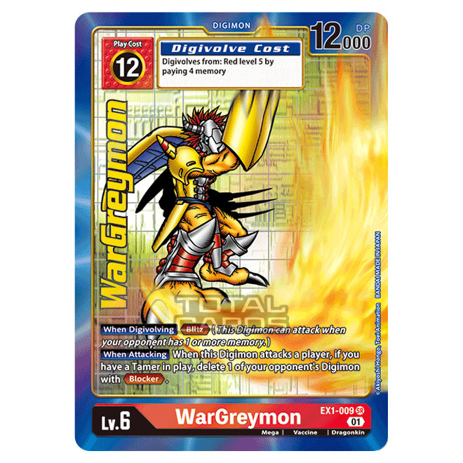 Digimon Card Game - Classic Collection (EX01) - WarGreymon (Super Rare