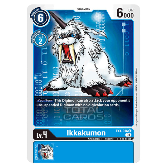 Digimon Card Game - Classic Collection (EX01) - Ikkakumon (Common) - EX1-016