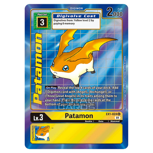 Digimon Card Game - Classic Collection (EX01) - Patamon (Uncommon) - EX1-024A