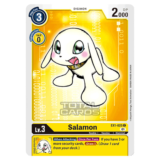 Digimon Card Game - Classic Collection (EX01) - Salamon (Common) - EX1 Digimon Card Game - Classic Collection (EX01) - Salamon (Common) - EX1