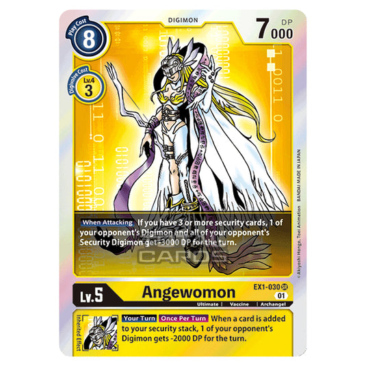 Digimon Card Game - Classic Collection (EX01) - Angewomon (Super Rare) - EX1-030
