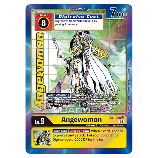 Digimon Card Game - Classic Collection (EX01) - Angewomon (Super Rare) - EX1-030A