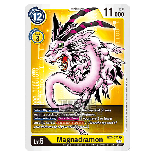 Digimon Card Game - Classic Collection (EX01) - Magnadramon (Uncommon) - EX1-032