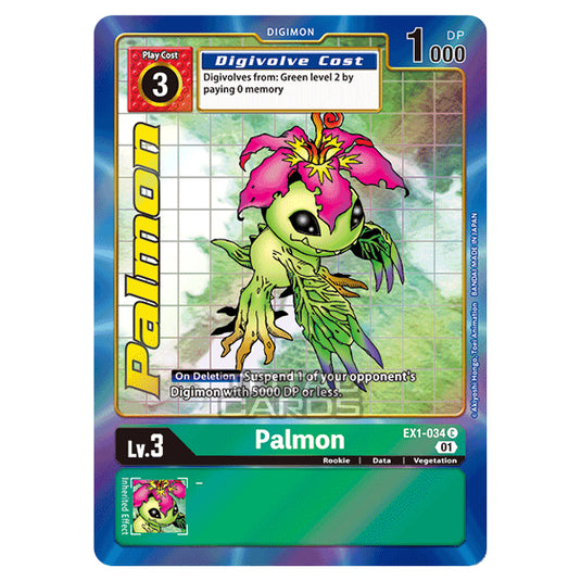 Digimon Card Game - Classic Collection (EX01) - Palmon (Common) - EX1-034A