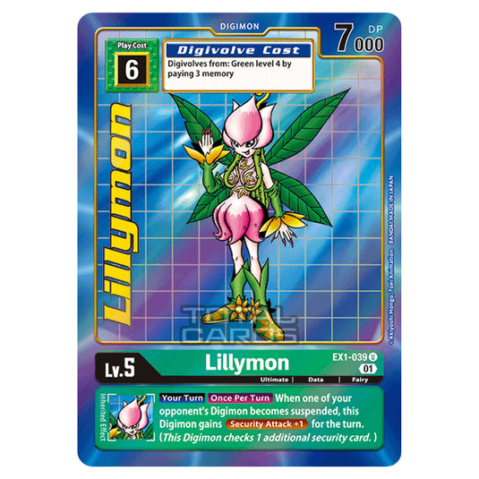 Digimon Card Game - Classic Collection (EX01) - Lillymon (Uncommon) - EX1-039A
