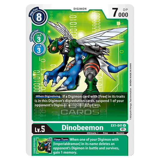 Digimon Card Game - Classic Collection (EX01) - Dinobeemon (Uncommon) - EX1-041