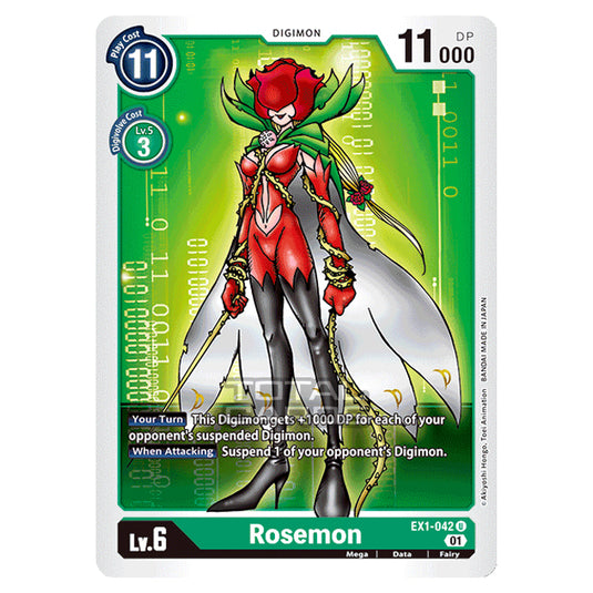 Digimon Card Game - Classic Collection (EX01) - Rosemon (Uncommon) - EX1-042