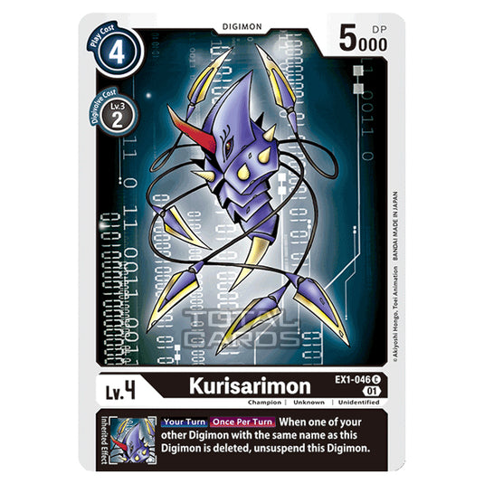 Digimon Card Game - Classic Collection (EX01) - Kurisarimon (Common) - EX1-046