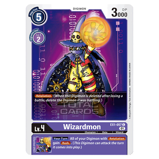 Digimon Card Game - Classic Collection (EX01) - Wizardmon (Common) - EX1-057
