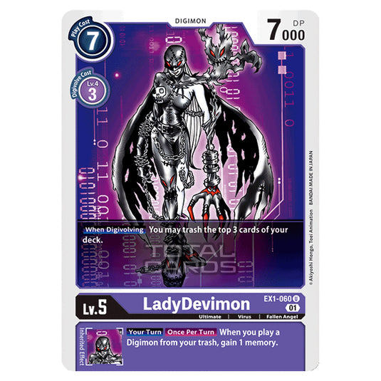 Digimon Card Game - Classic Collection (EX01) - LadyDevimon (Uncommon) - EX1-060