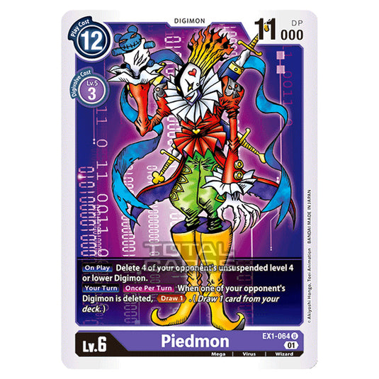 Digimon Card Game - Classic Collection (EX01) - Piedmon (Uncommon) - EX1-064