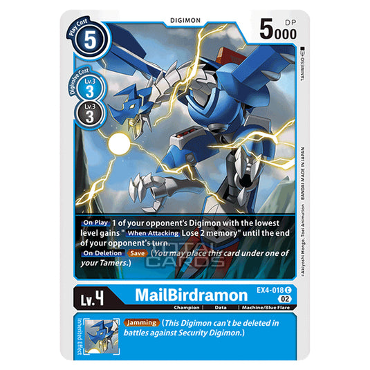 Digimon Card Game - EX04 - Alternative Being - MailBirdramon - (Common) - EX4-018