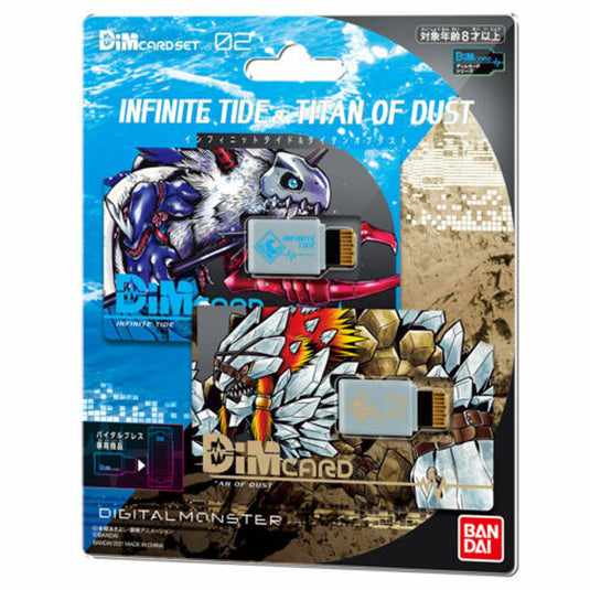 Digimon - Vital Bracelet - Dim Card Set - Vol.2 Vol.2 Infinite Tide & Titan