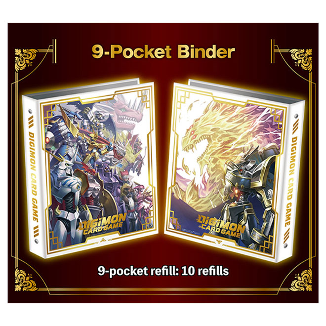Digimon Card Game - Royal Knights Binder Set - PB-13 Digimon Card Game - Royal Knights Binder Set - PB-13