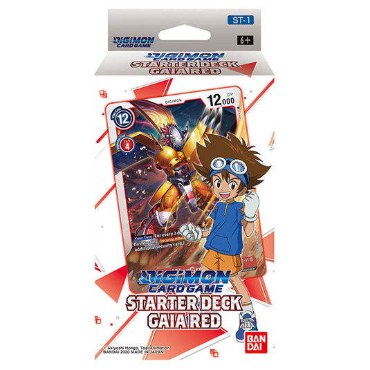 Digimon Card Game - Gaia Red ST-1 - Starter Deck
