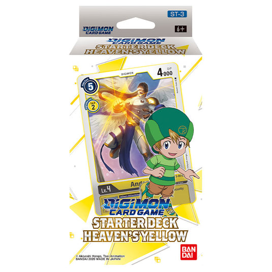 Digimon Card Game - Heaven's Yellow ST-3 - Starter Deck
