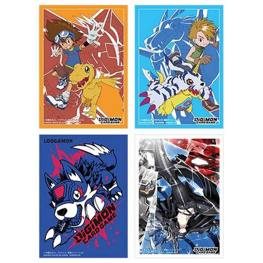 Digimon Card Game - Official Sleeves 2023 - Set of 4